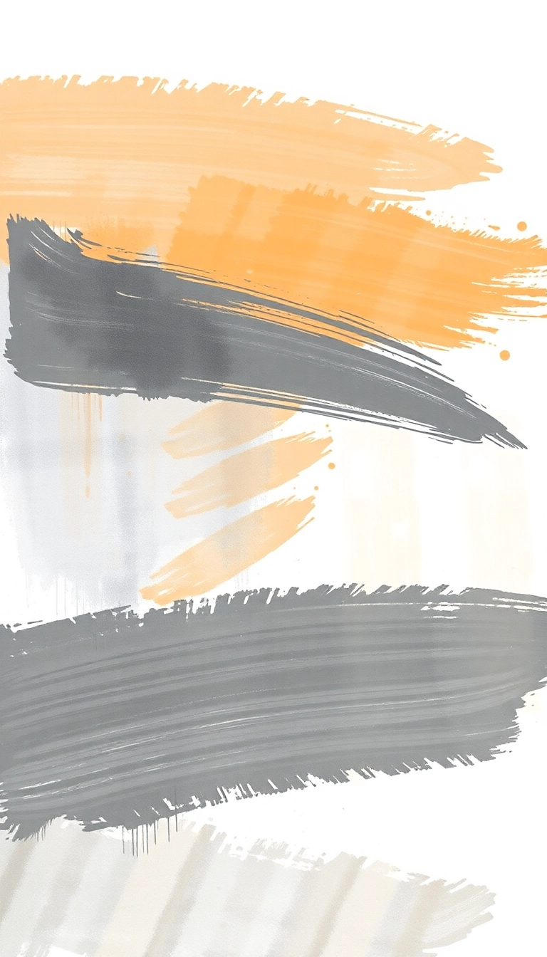 gray watercolor brushstrokes